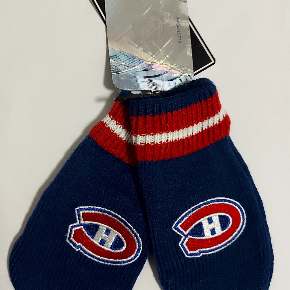 Montreal Canadiens NHL Kids Gloves 1-Size